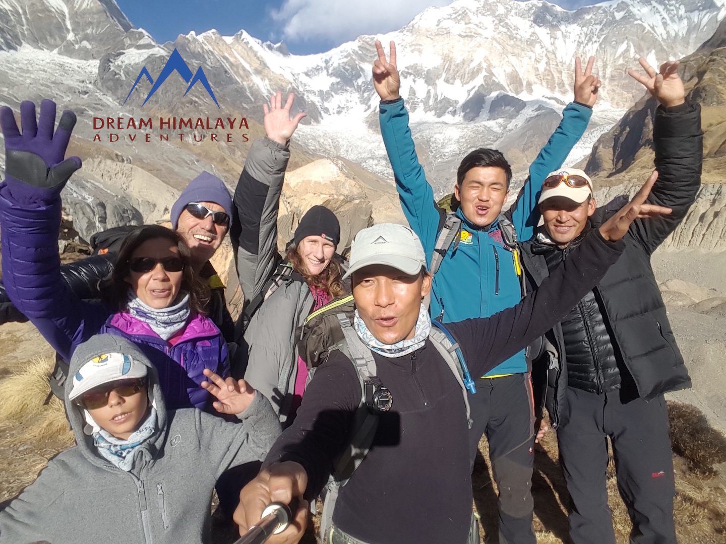 Annapurna Base Camp with French team